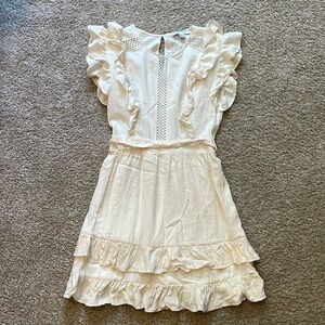 Women’s ruffled dress, size small